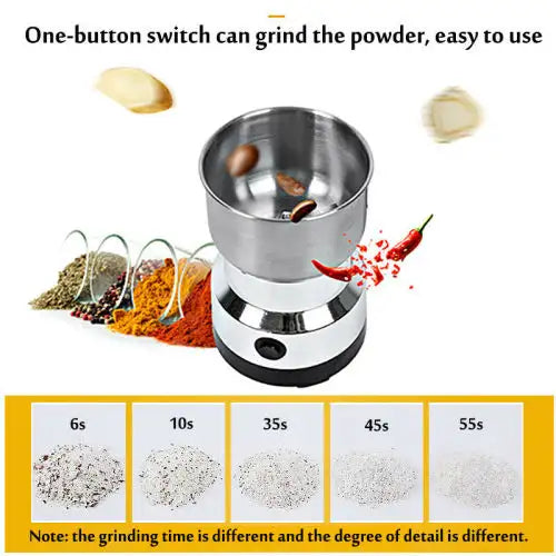 Multi Purpose Nima Electric Coffee Spice Bean Grinder – 150w